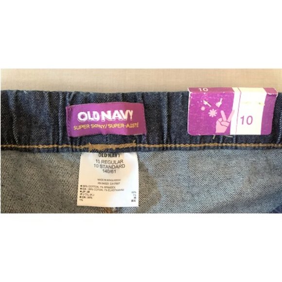 Old Navy Denim Jeggings Skinny Jean - Picture 5 of 6